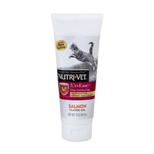 Nutri Vet Uri Ease Paw Gel for Cats Salmon Flavor Nutri Vet Uri Ease Paw Gel for Cats Salmon Flavor