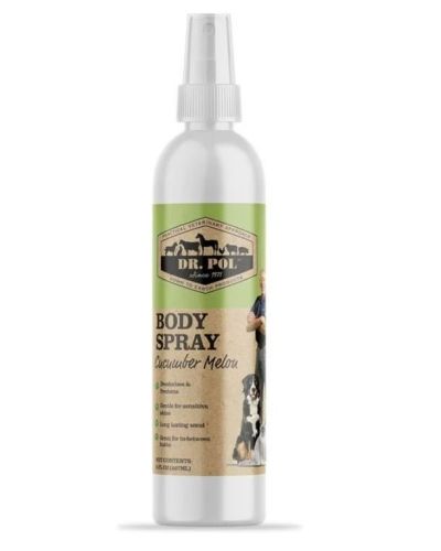Dr. Pol Cat and Dog Deodorant Spray, Cucumber Melon Fragrance 8 oz Dr. Pol Cat and Dog Deodorant Spray, Cucumber Melon Fragrance 8 oz