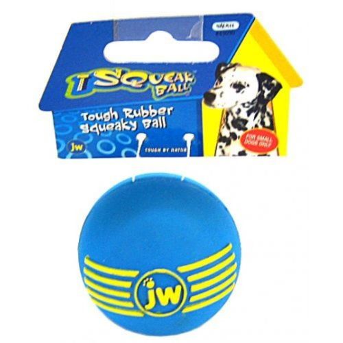 JW Pet iSqueak Ball  Rubber Dog Toy